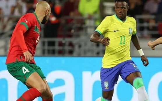 Brasil x Marrocos em amistoso internacional