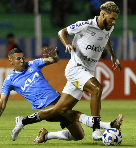 Santos vence Blooming na estreia da Sul-Americana